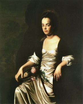 Photo courtesy of Wikipedia via https://upload.wikimedia.org/wikipedia/commons/7/78/John_Singleton_Copley_-_Portrait_de_Madame_John_Stevens.jpg